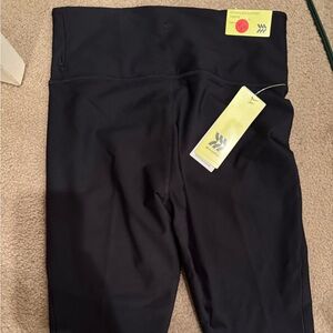 all in motion legging  High rise effortless support 7/8 length black new